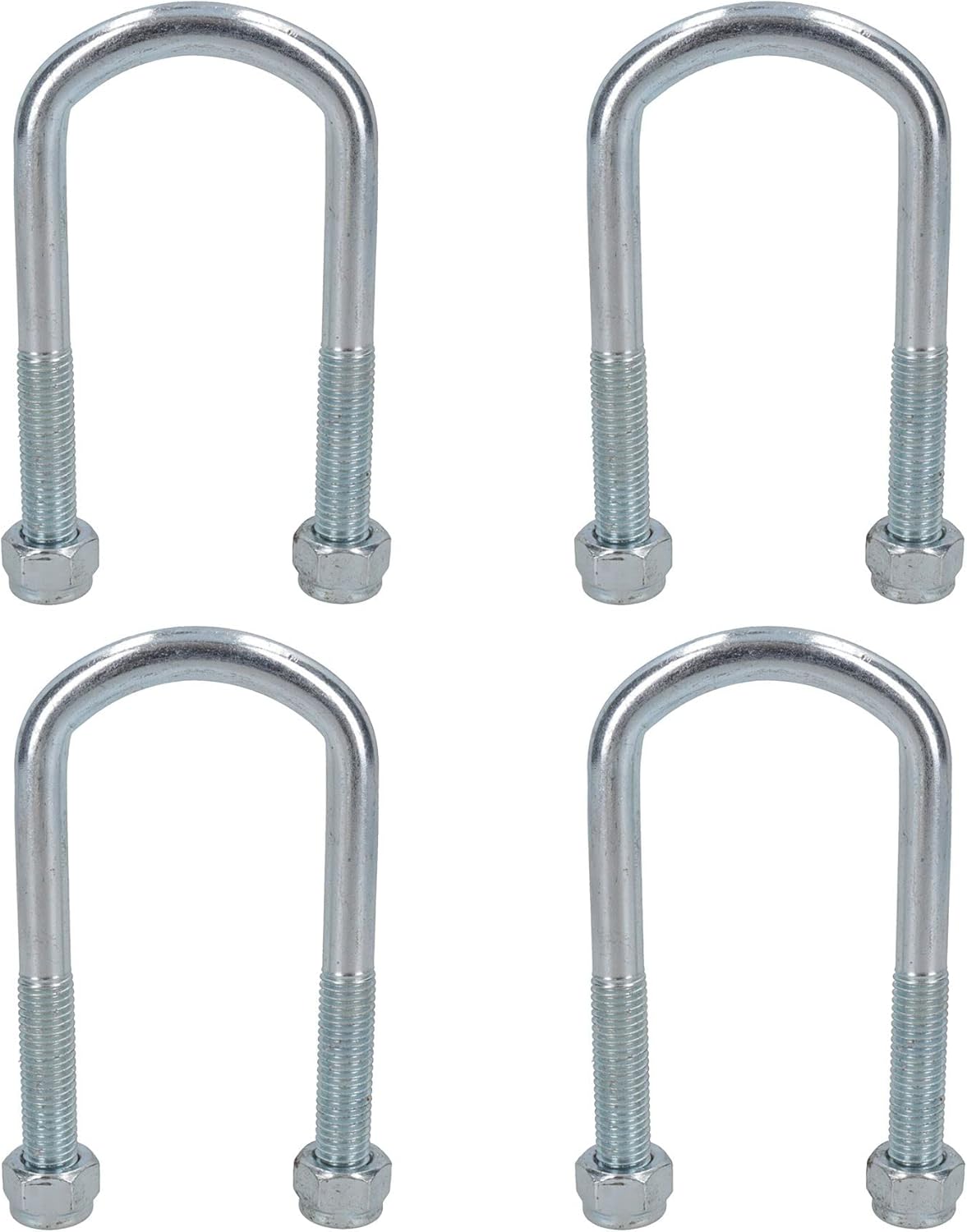 4 Single Parabolic Leaf Spring High Tensile U Bolt for Ifor Williams Trailers