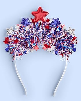 【新品】herlipto Velour Stars Headband Amazon.com: Zoestar Light Up Crowns Headband Glow Rave Party