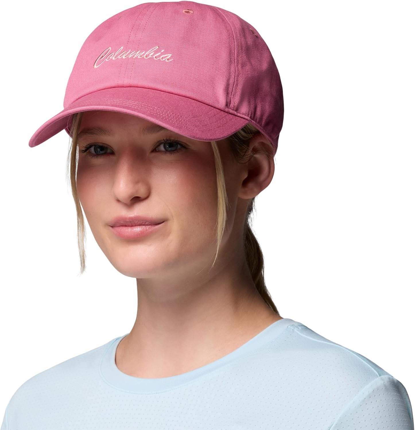 Columbia Unisex Provisions Ball Cap, Lemon Wash/Mountain Landscape