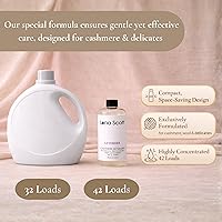 Vista 5 de Champú detergente de cachemira, lana y delicados, 42 cargas. Fabricado en Estados Unidos (sin aroma)