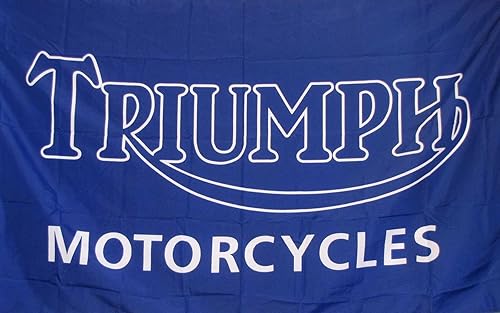 Triumph - Bandera de moto de 3 x 5 pies para interior y exterior