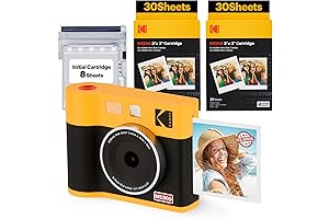 Kodak Mini Shot 3 Retro Portable 2-in-1 Instant Camera Printer