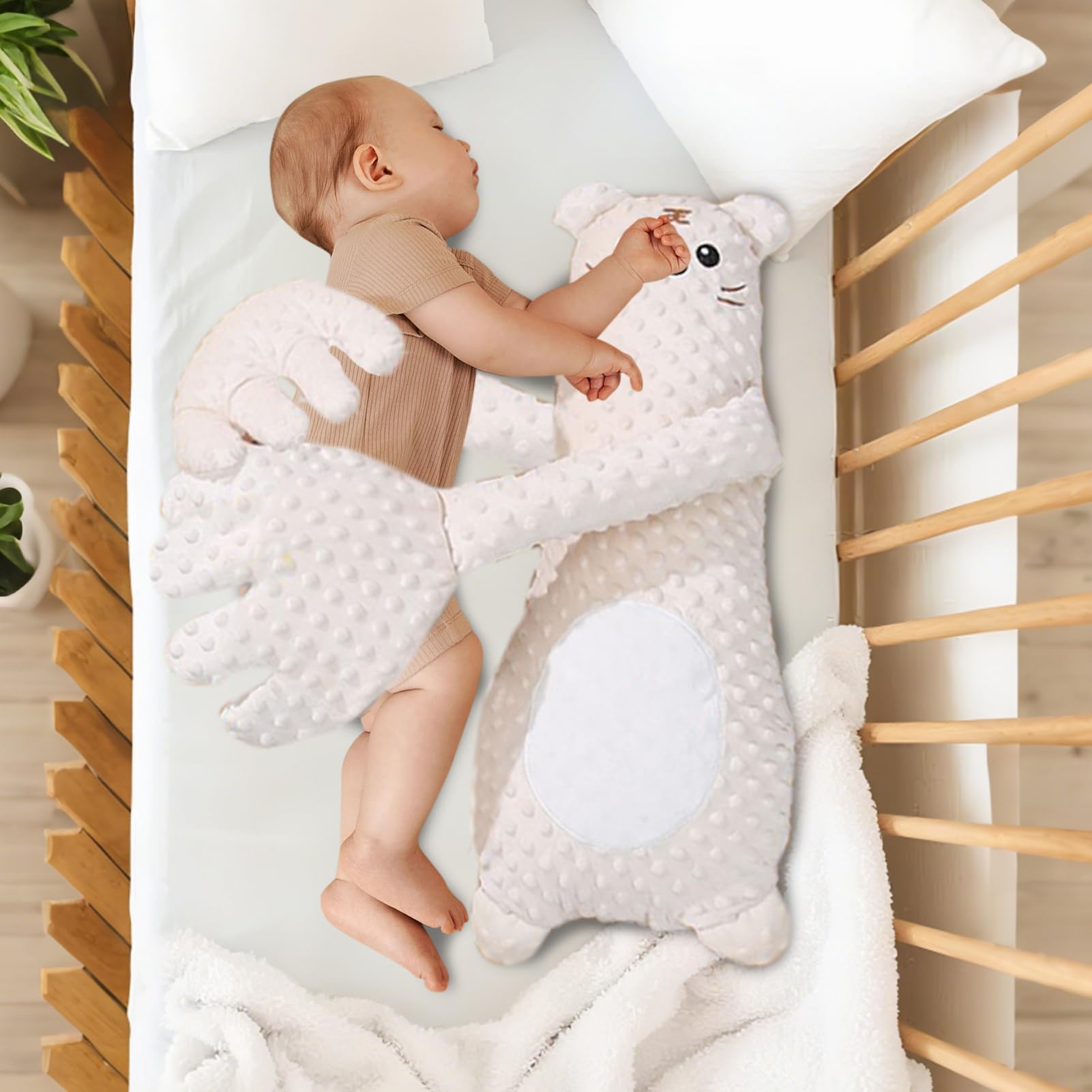 Bambino lenitivo e accarezzante, mano lenitiva del palmo, per pisolini per bambini, frequenza di accarezzamento flessibile, flessibilità multi-modalità, colorato per passeggino, culla, camera da