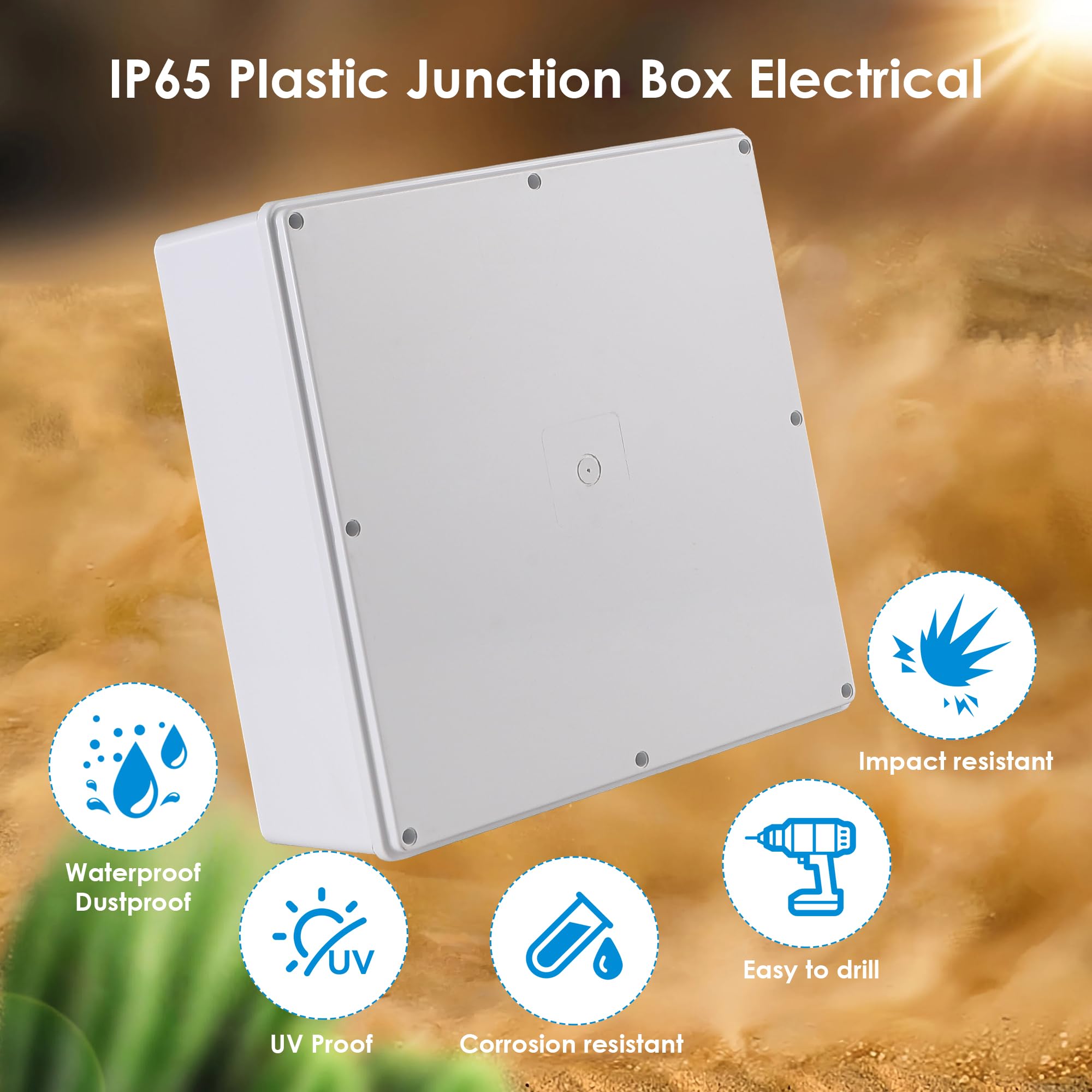 Waterproof Electrical Box - IP65 Dustproof Junction Box -9
