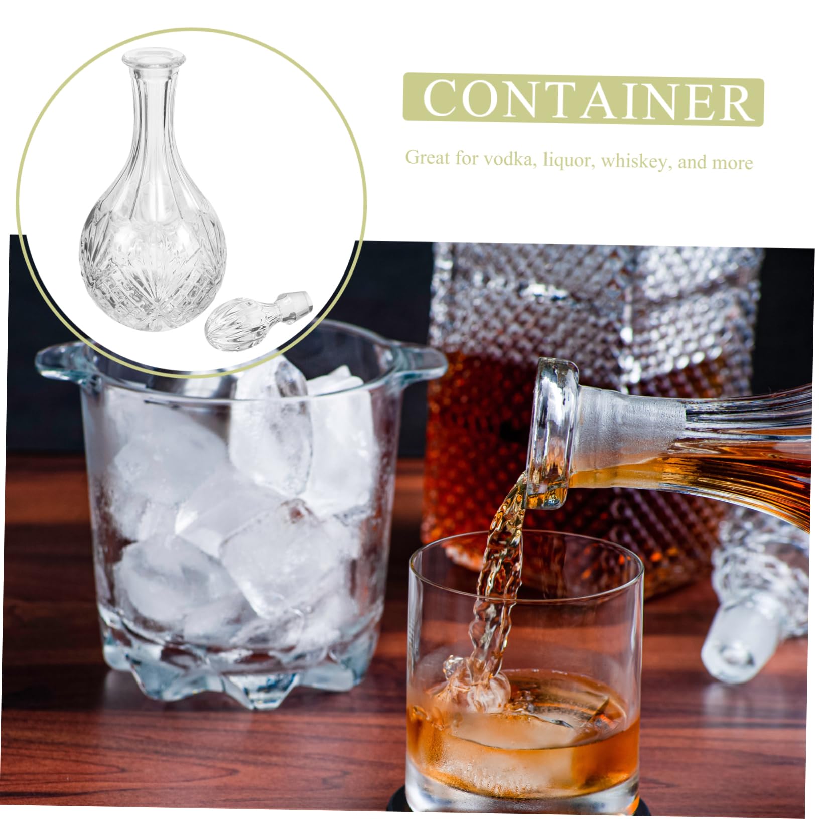 Amazon | OUNONA ワインデカンタ ワインボトル おしゃれ 850ml