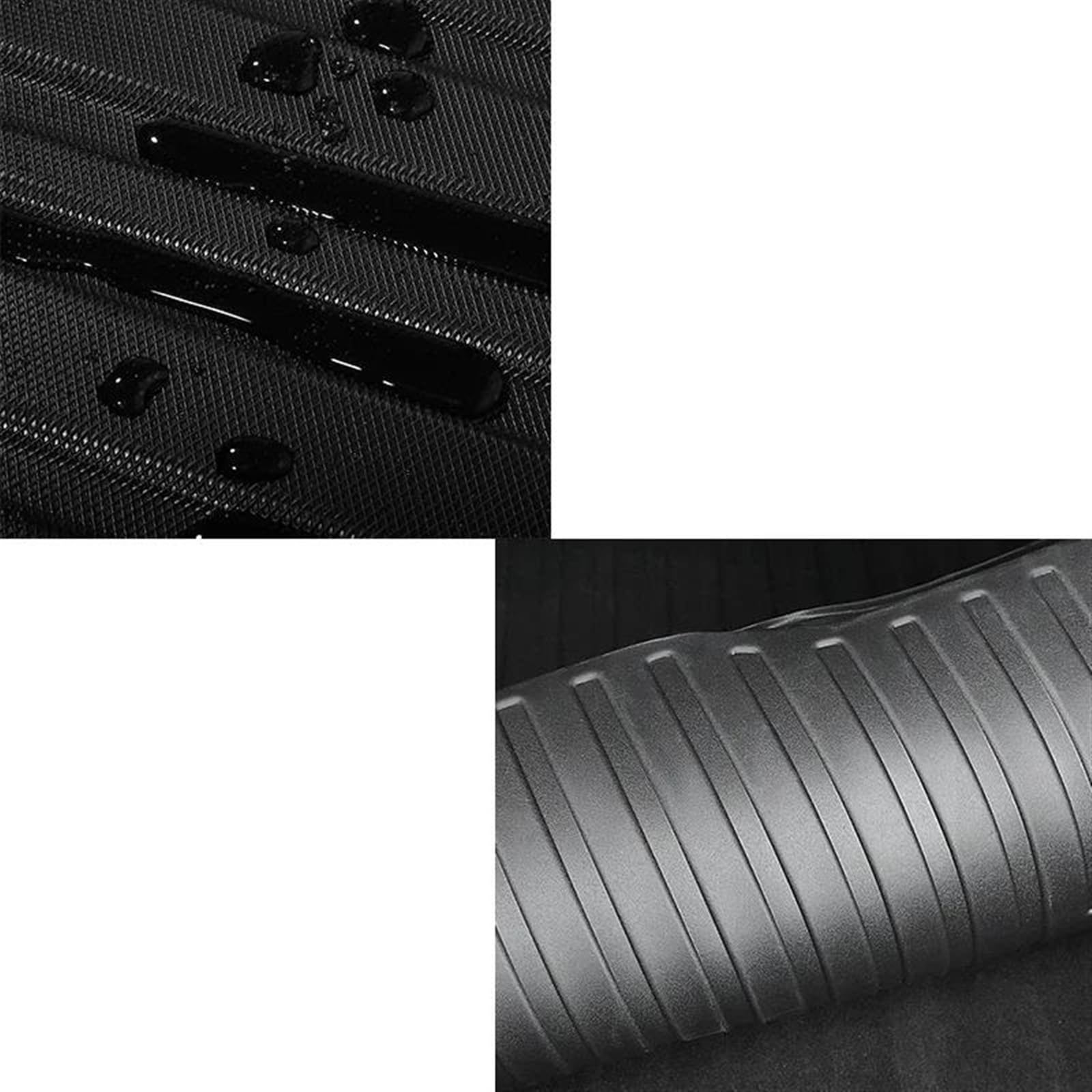OMAC Gummi Kofferraumwanne Kompatibel Mit Mitsubishi Outlander PHEV 2014-2025 TPE Schwarz