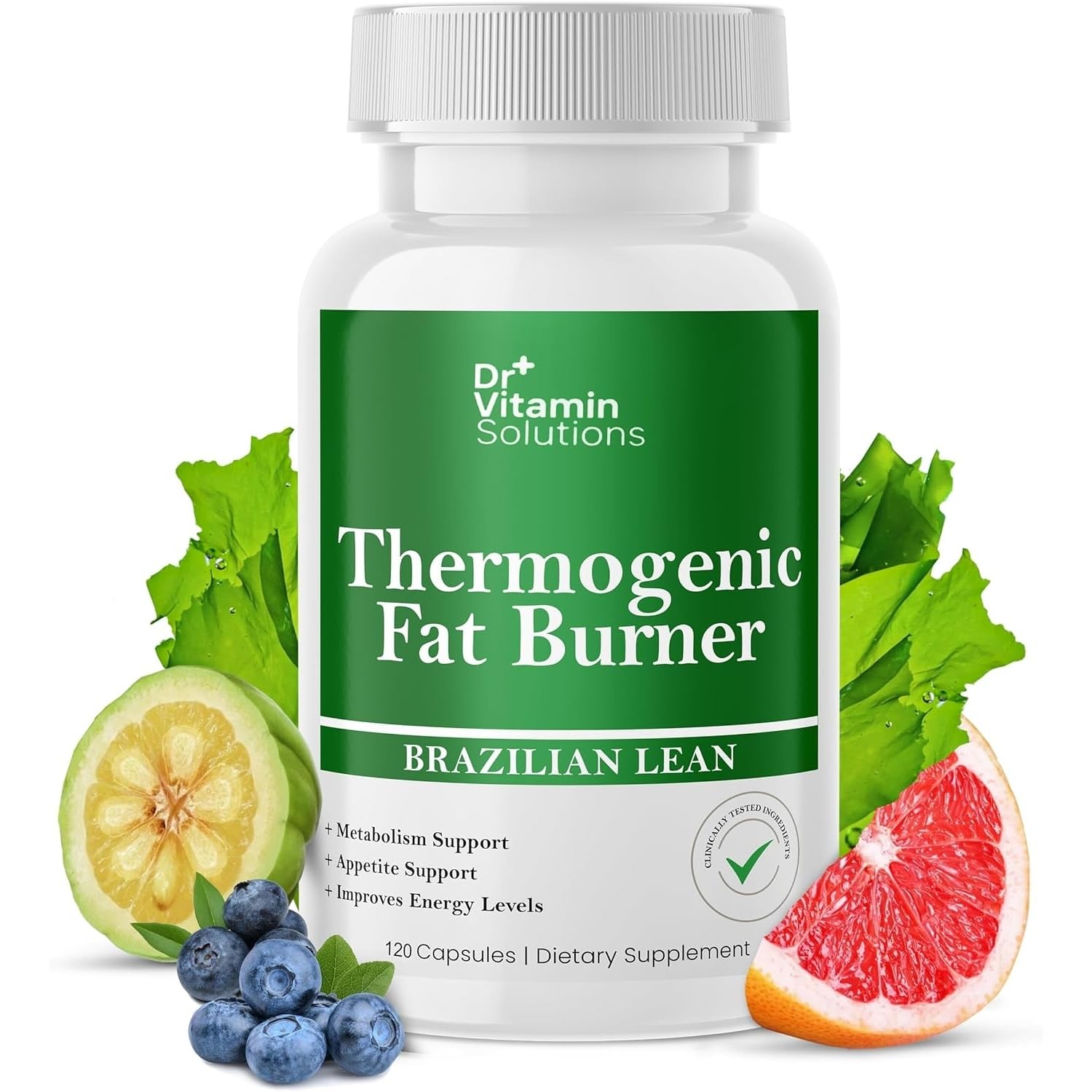 Thermogenic Fat Burner for Women and Men - Weight Loss Diet Aid 120 Count (Pack of 1)