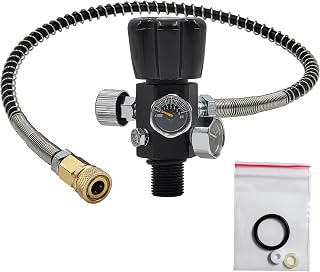 Fill Station Adapter Valve 4500psi for Airsoft PCP Paintball HPA Cylinder Tank Bottle
