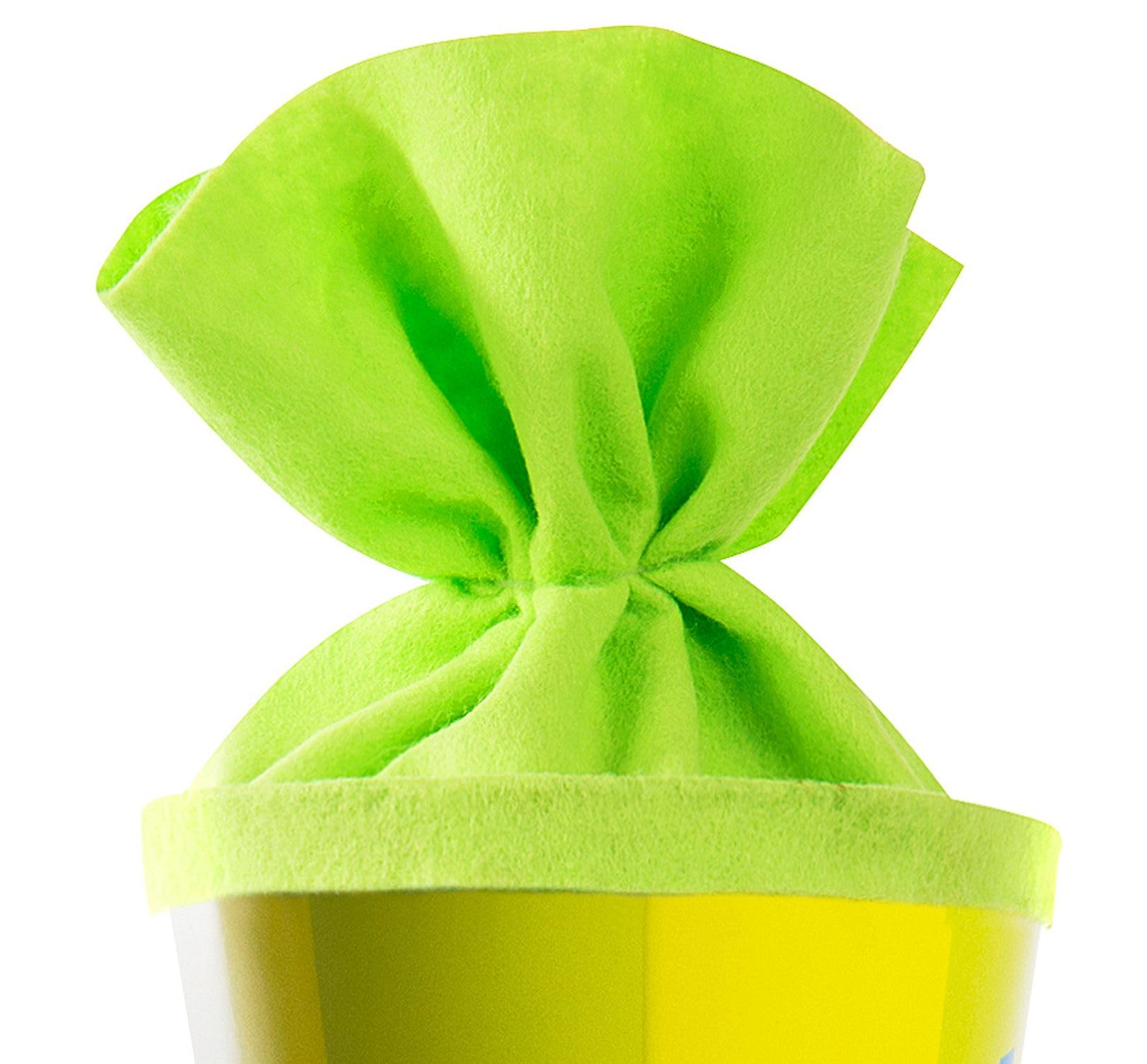 Goldbuch Sacchetto per Fratelli Motivo Calcio Scatola Laccata Confezione Regalo Feltro Verde Lunghezza 35 cm