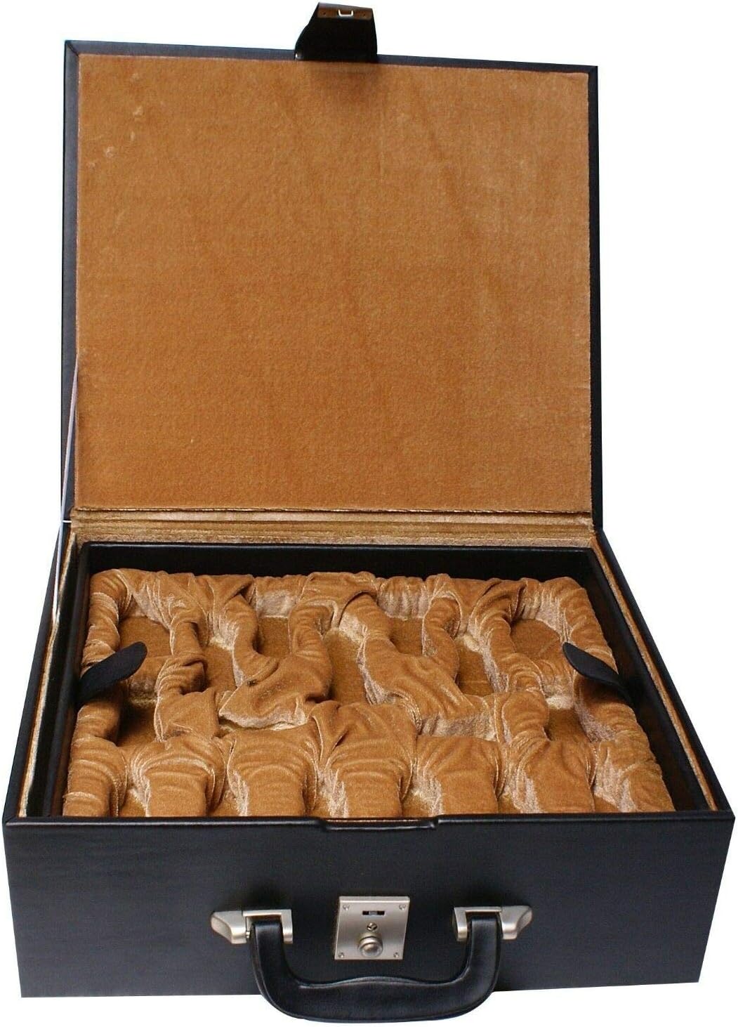 Authentic Crazy Deals Staunton Chess Presentation and Storage Box for 4 Chess Set