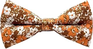 Elegant Floral Bow Ties for Men - Adjustable Wedding Bowtie, Perfect for Grooms, Groomsmen & Formal Celebrations
