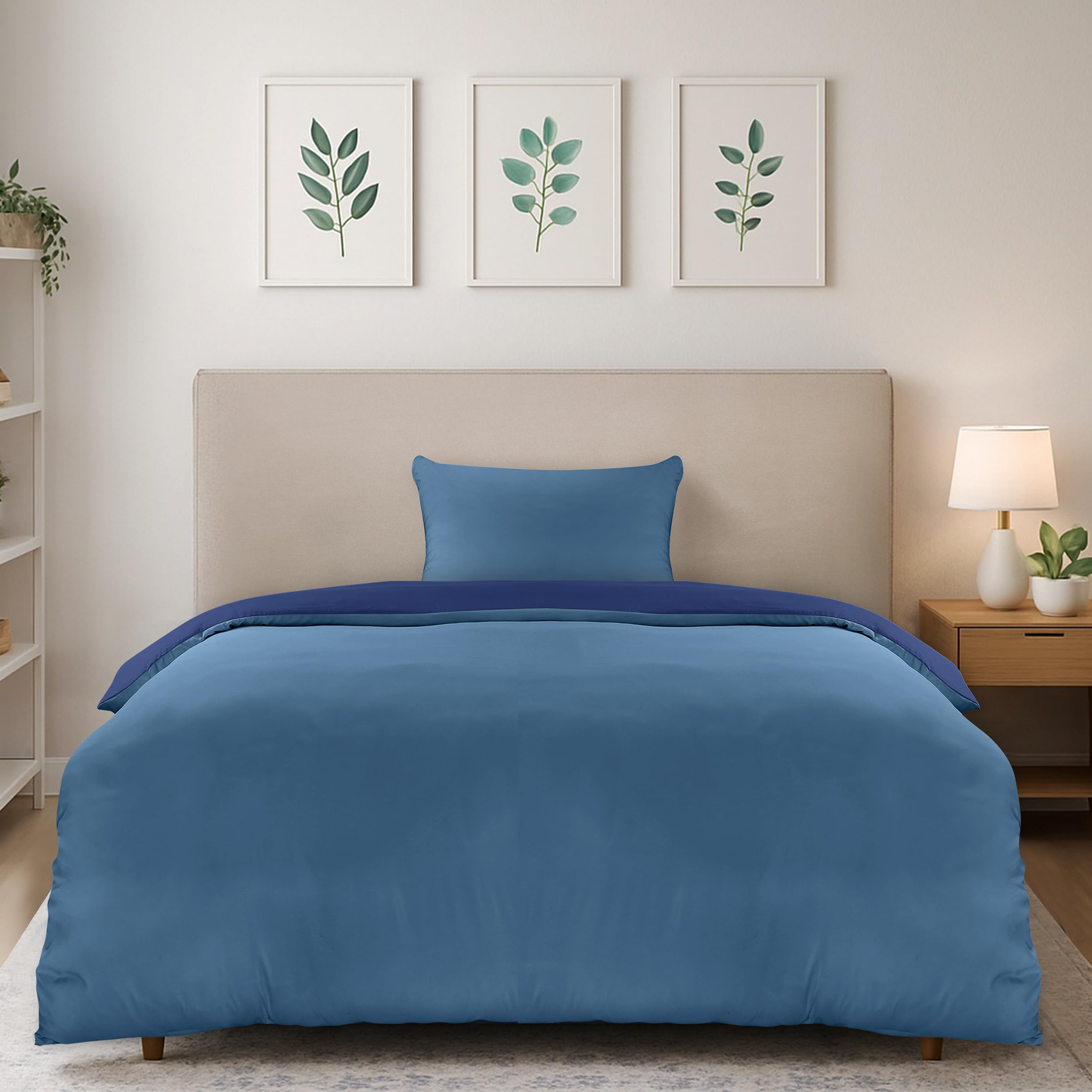 Utopia Bedding Single Duvet Cover Sets - Soft Microfibre Polyester Duvet Cover with Pillow...