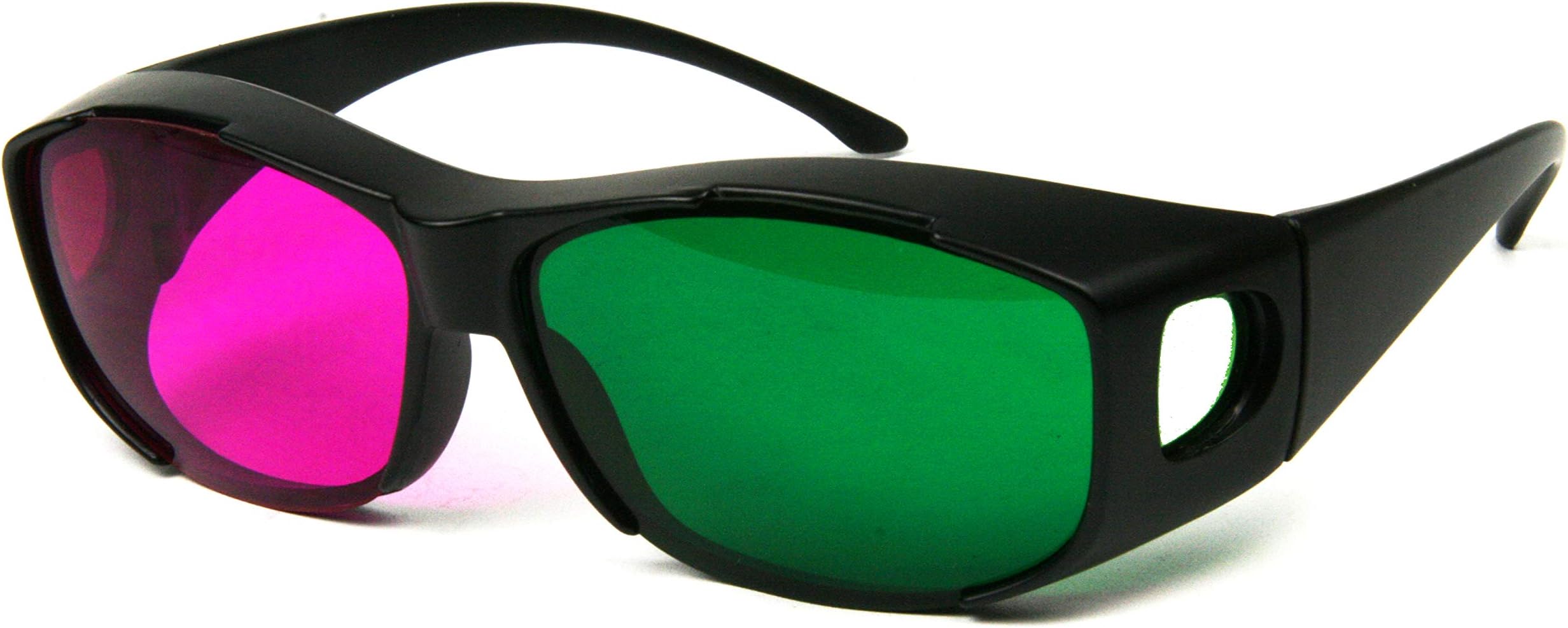 1 Pair of 3D Glasses - Magenta/Green Lenses