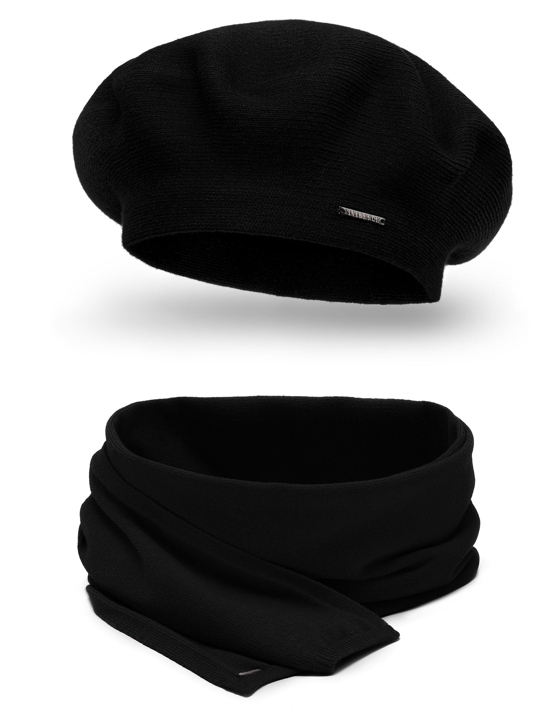Vivisence Invernale Berretto Elegante da Donna in Lana E Viscosa Morbido E Caldo Stile Classico Elasticizzato per Una vestibilità Perfetta per Ogni Occasione