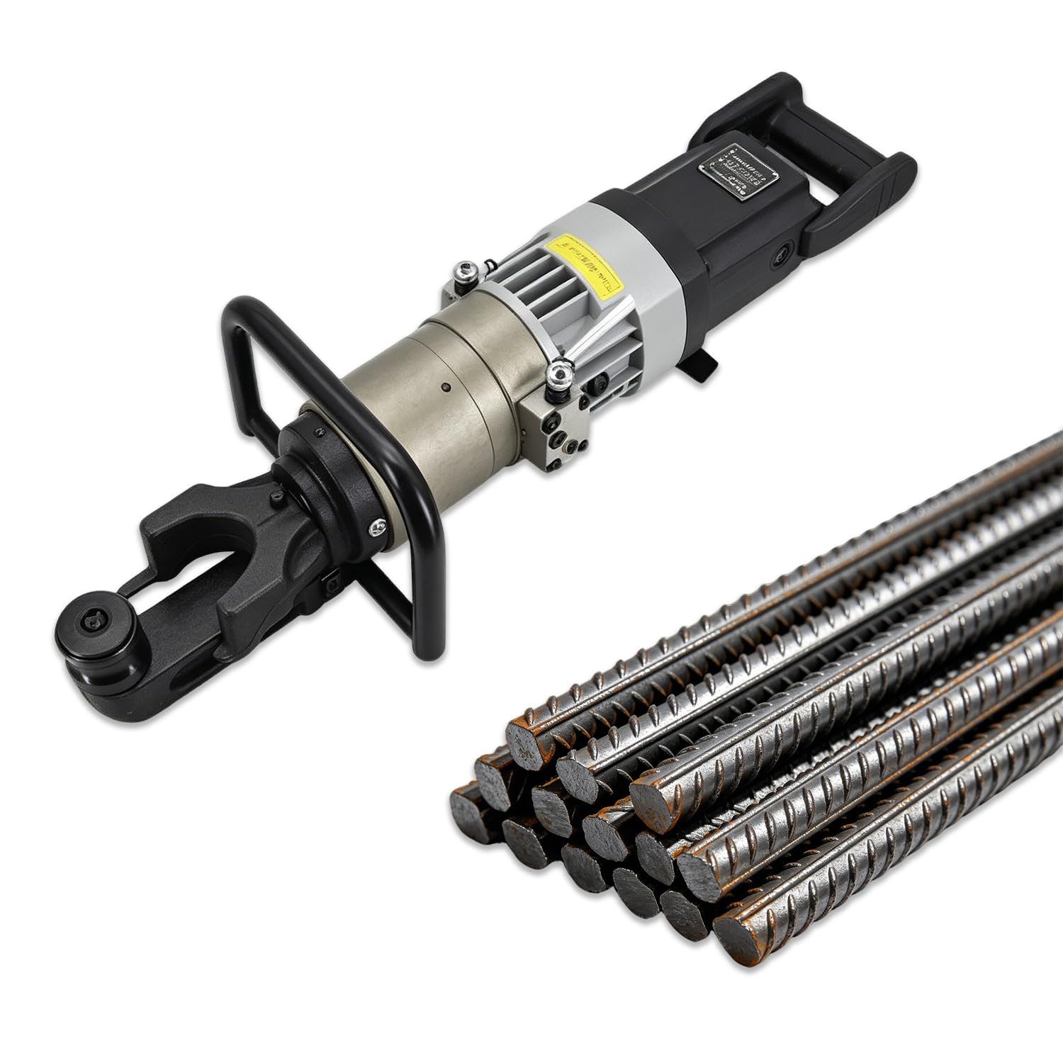 WTRYRN Rebar Bender, Construction Rebar Bending Tool, 8-36mm Bending Range, High Precision, Ideal for Pipeline and Road Construction Projects B