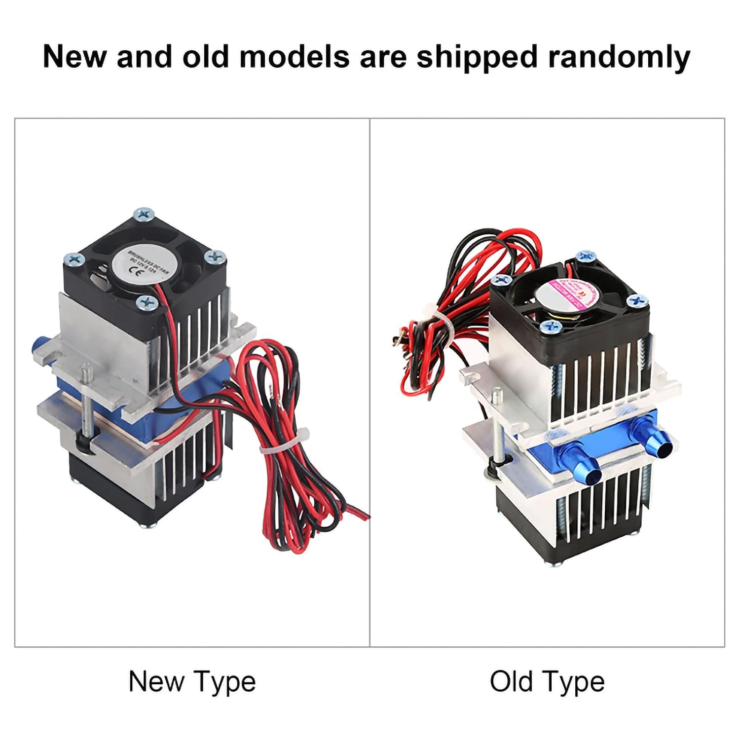 Semiconductor Thermoelectric Peltier Refrigeration Water Cooling Device, 120W, Also 120 Watt Thermoelectric Module Assembly, for Small Space Cooling and Equipment Development. (240W)