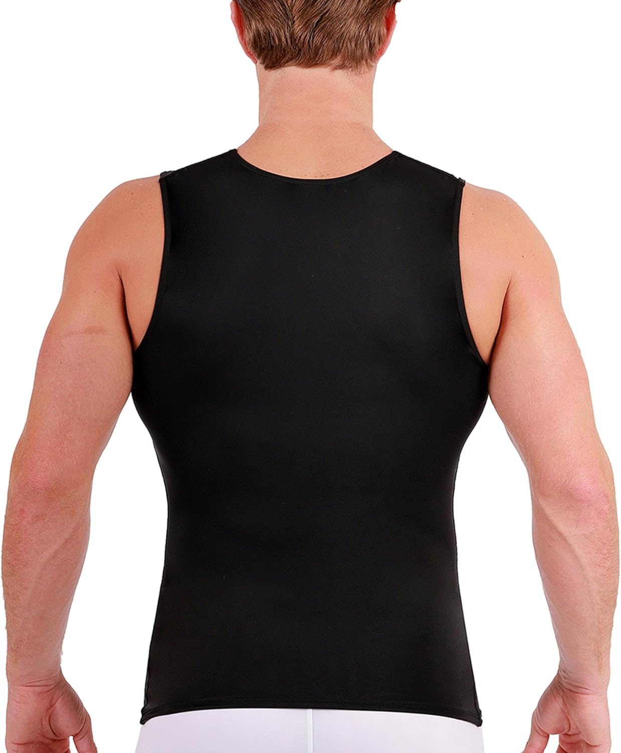 Insta Slim Medium Compression Sleeveless V-Neck Tank 2VAT0N1