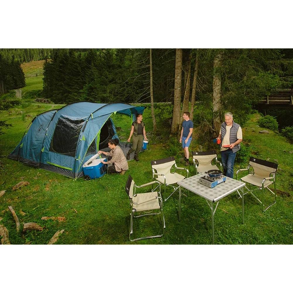 Tente Familiale Coleman Aspen 4L – Pour 4 Personnes, Tunnel, Camping – Neuve En Boîte