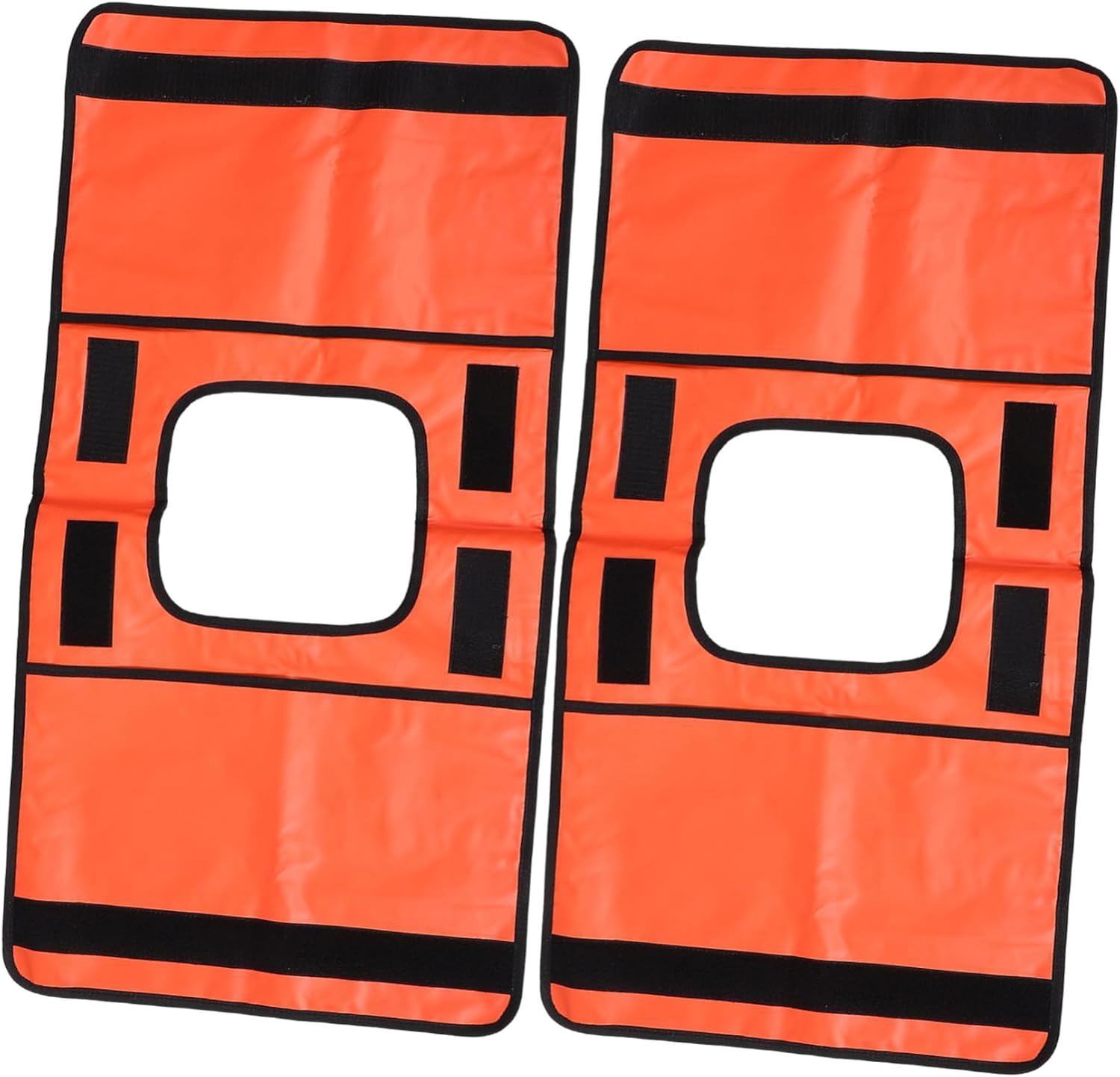 2pcs Heavy Duty Winch Dampener Blanket with Pocket and Reflective Strip, Shock Absorbing Oxford Cloth Safety Damper for Vehicle and Winch Line in Operations