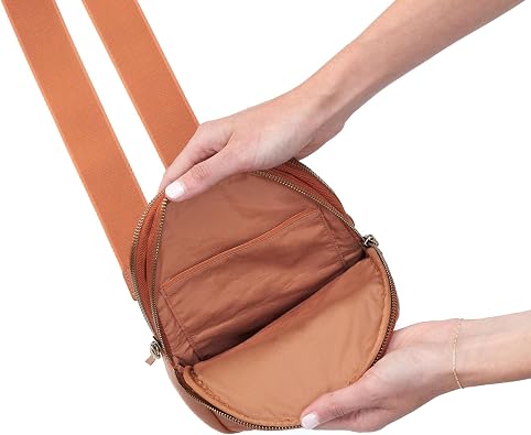 HOBO Cass Leather Sling Bag for Women
