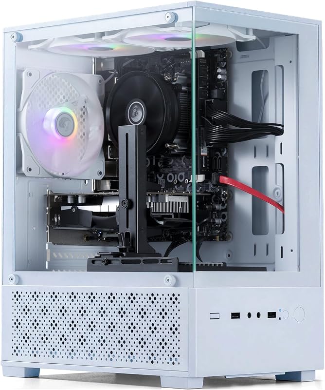 Prebuilt Gaming PC Desktop,Core i5 Tower Computer,R7 350 4G,Win11 | 16GB RAM and 512G SSD,WiFi,Fans×4,Windows 11 Home,Preinstalled for Gaming and Business Daily Office and Home.