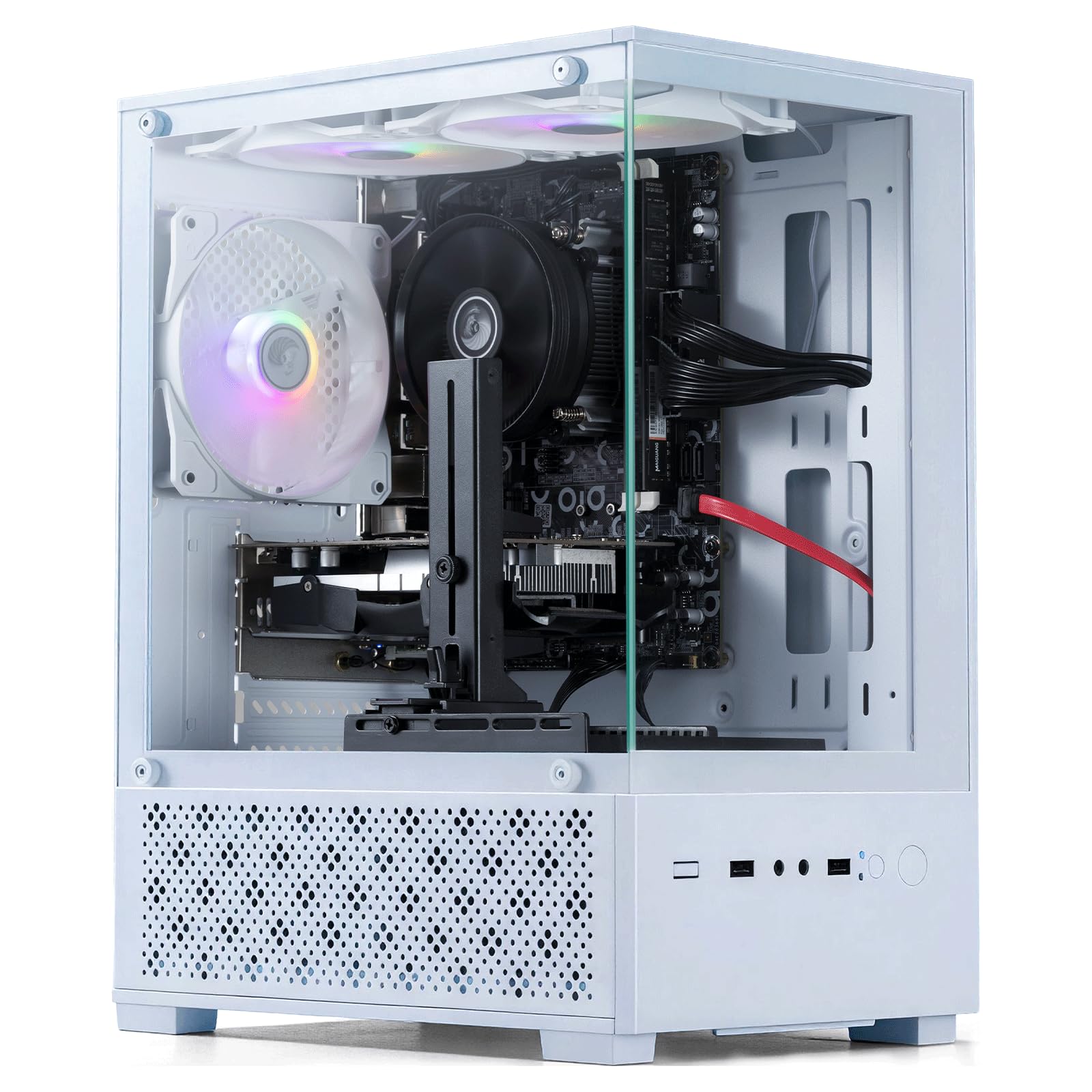 Tisukisu Prebuilt Gaming PC Desktop,Core i5 Tower Computer, RX560 GPU,Win11 | 16GB RAM an…