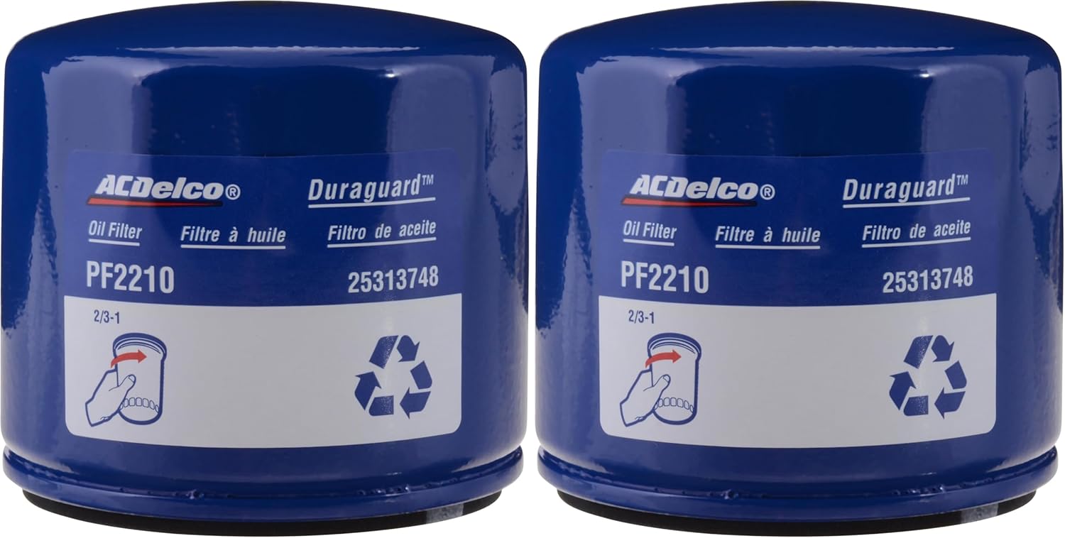 ACDelco GM Original Equipment PF2210 Engine Oil Filter (Pack of 2)