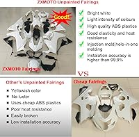 Vista 2 de ZXMOTO Kit de carenado Unpianted para Yamaha YZF R1 2012 2013 2014