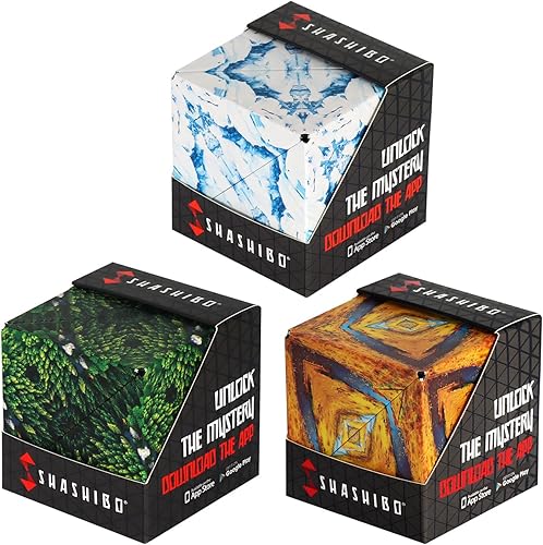 SHASHIBO Paquete de 3 - Ártico, Bosque y Sabana