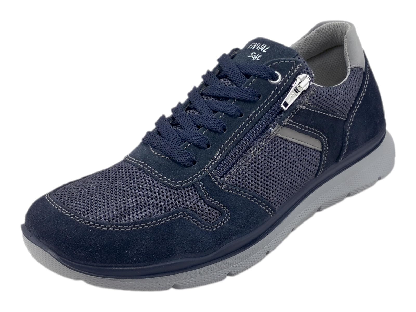 ENVAL Soft 7725100 Benthic - Sneakers Comfort in Tessuto e camoscio
