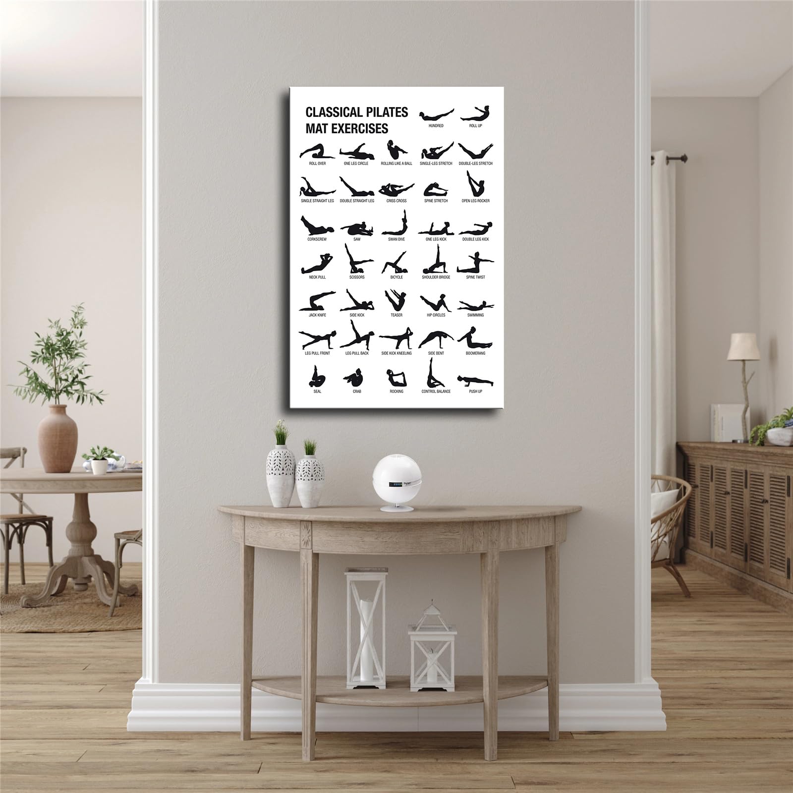 Mat Double Leg Circles Pilates Ring Magic Circle With Double