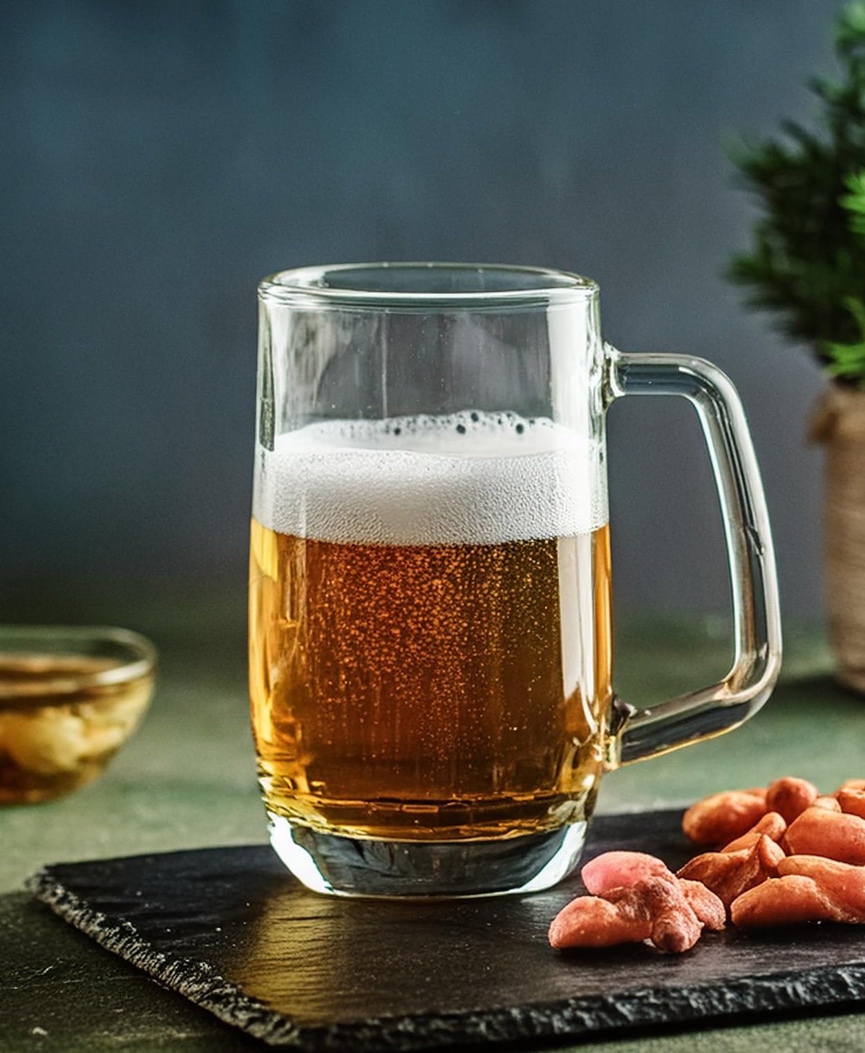Glasmark Krosno Gläser-Set Für Bier 0,5 Liter Biergläser Bierseidel Bierkrug Gläser Für Craft Beer Bierglas Trinkglas Glas Spülmaschinenfest 6 x 500ML