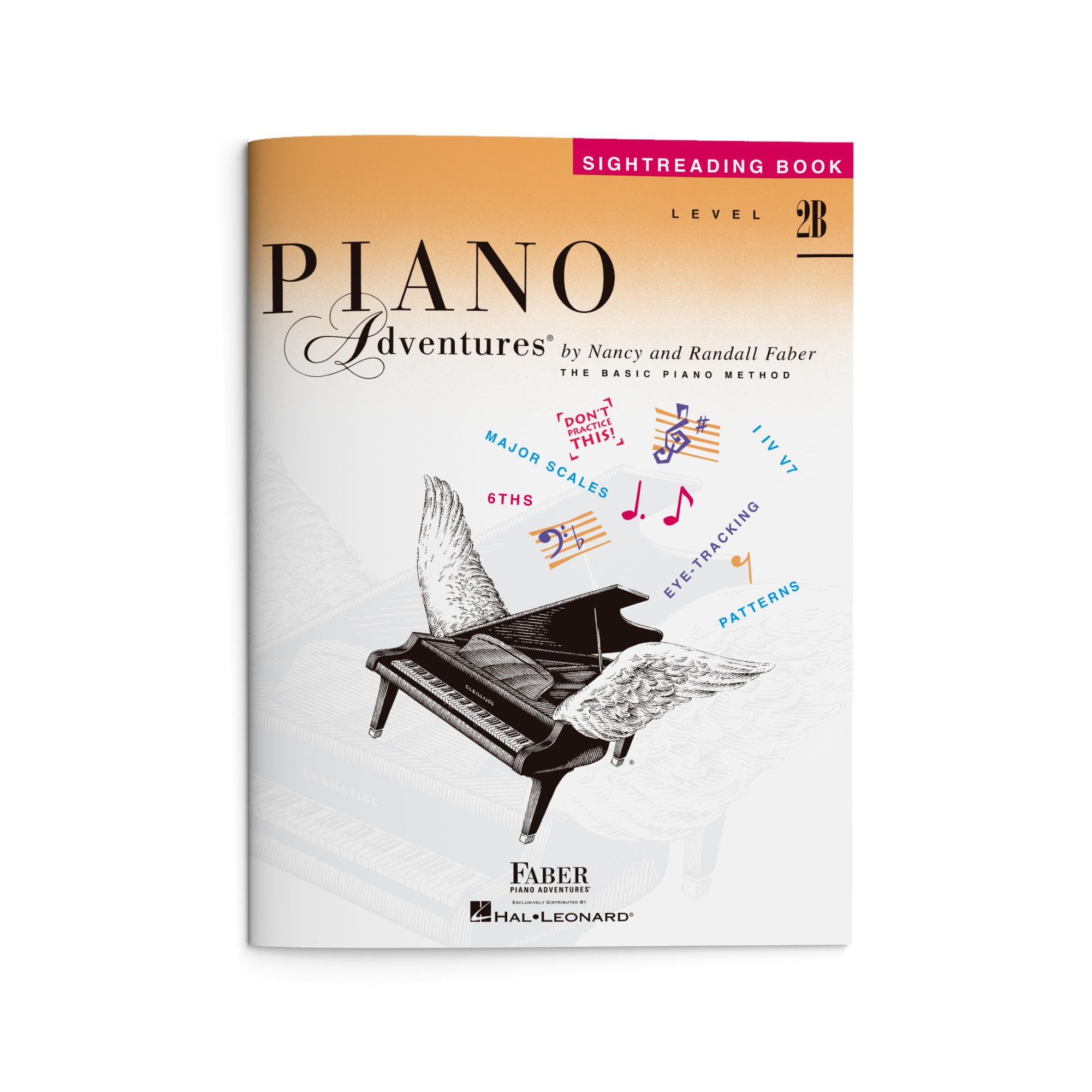 Piano Adventures: Sightreading Book – Level 2B | Educational Piano Sheet Music for Sight Reading Practice | Rhythm & Fluency Training Songbook for Developing Musicians | Faber Piano Method Book