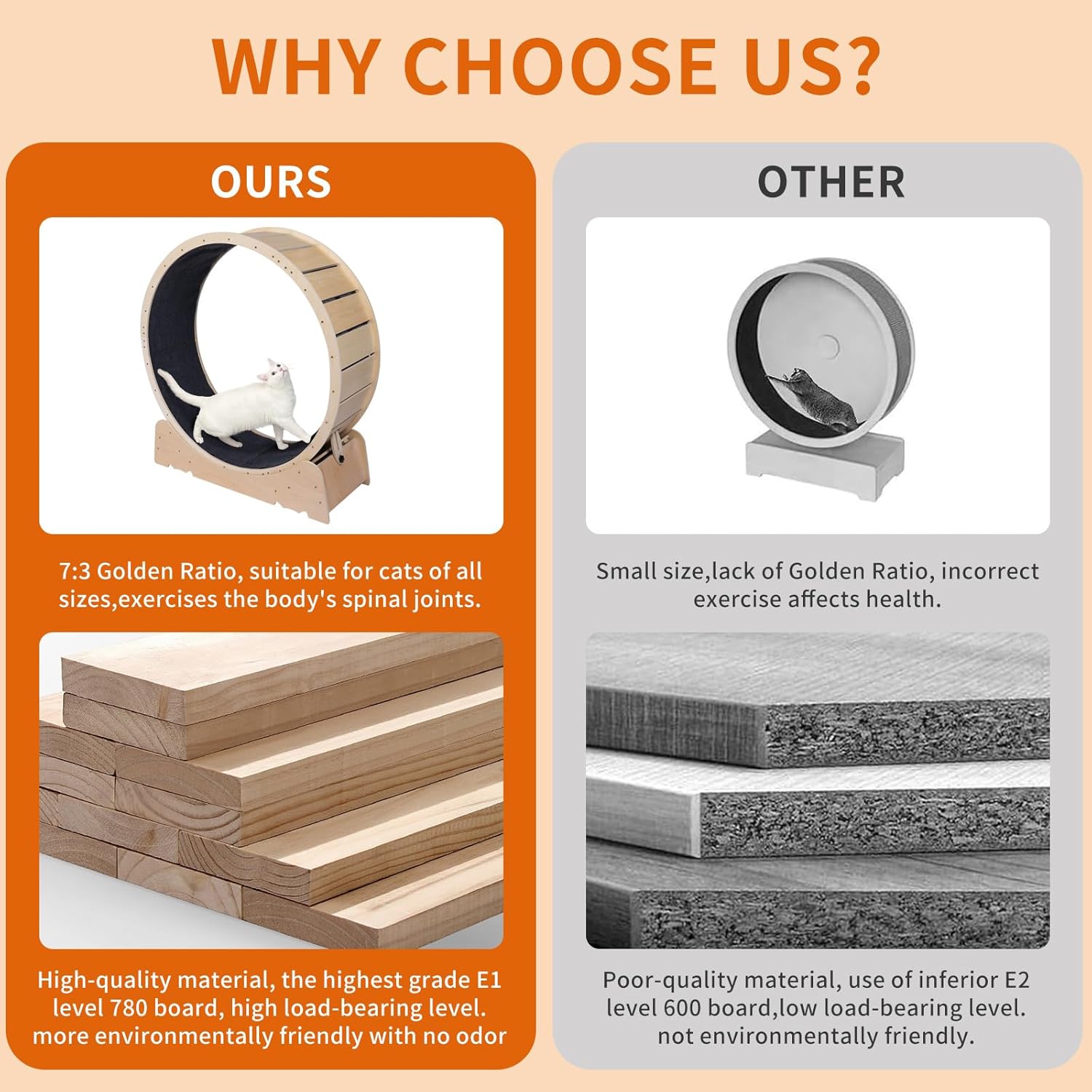 Large Cat Exercise Wheel 40 Inch Treadmill Exerciser for Indoor Cats Love Kitty Running Toy Walking Training for Fitness Weight Loss Device Suitable for Most Cats Physical Exercise Activity