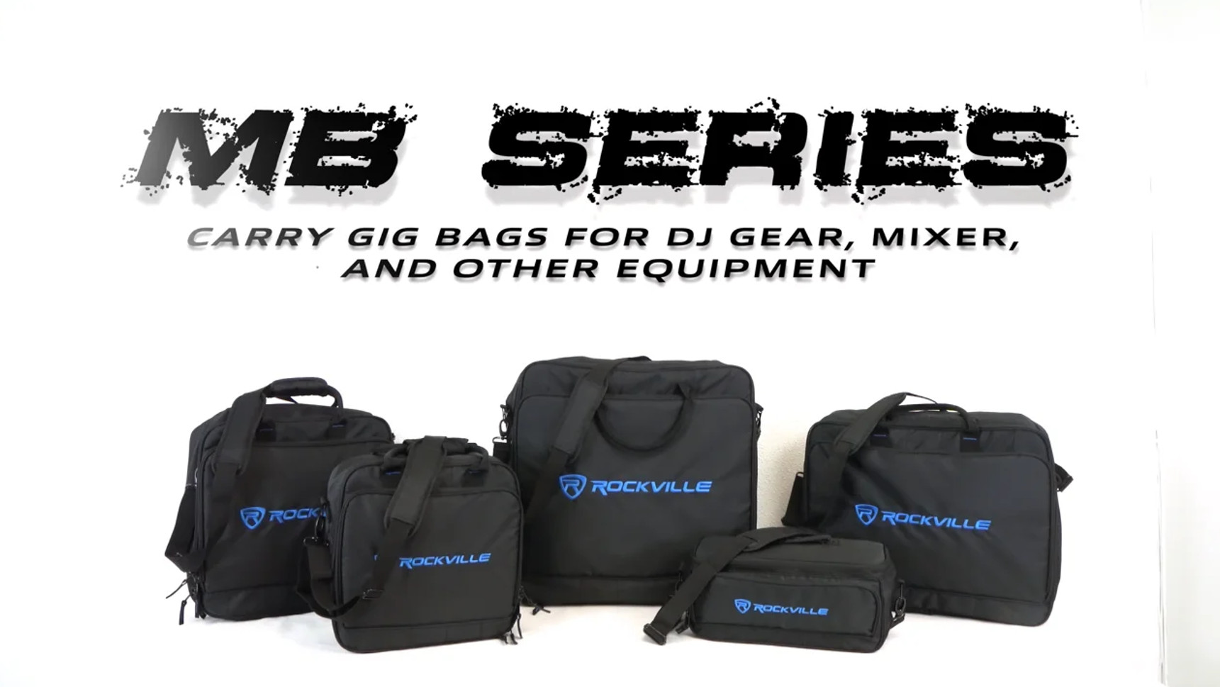 Amazon.com: Rockville MB1313 DJ Gear Mixer Bag Case 13 x 13 x 6