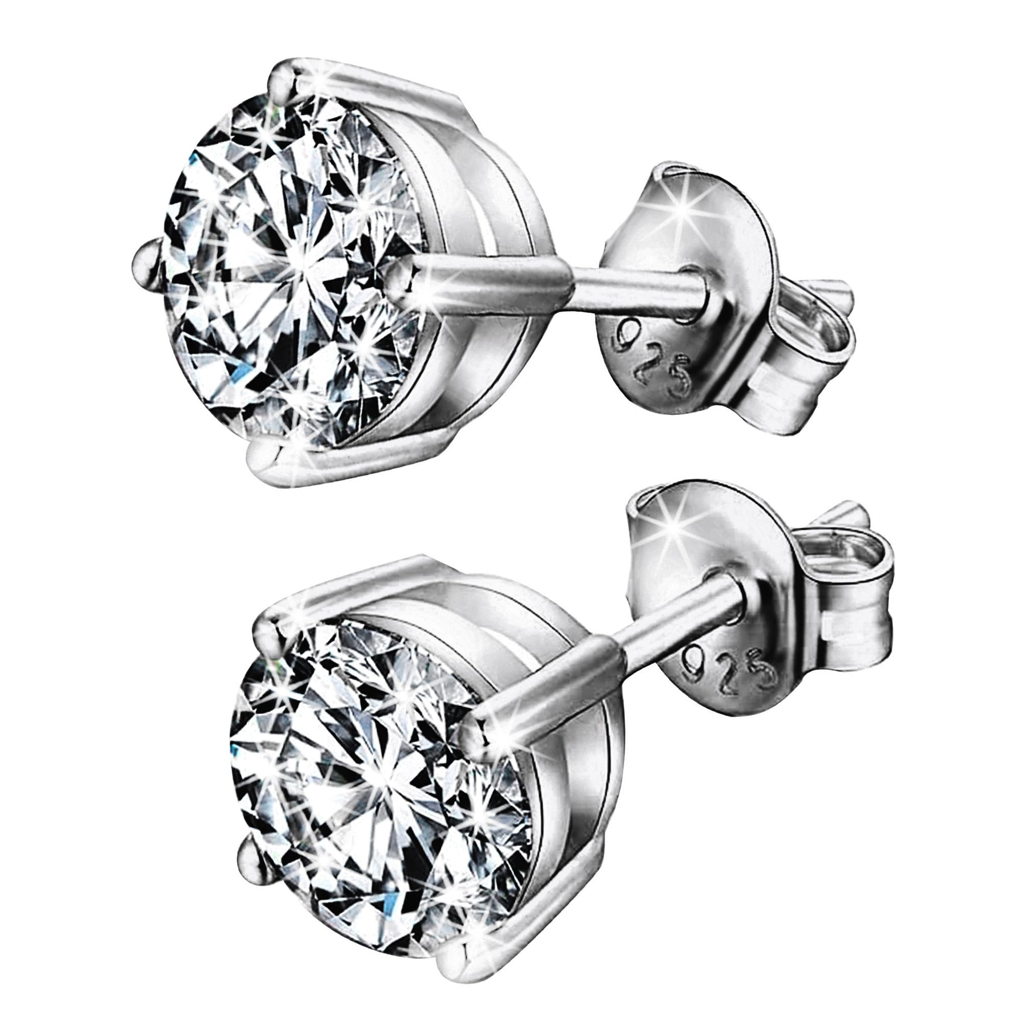 See full amazon price history chart for SIVYAA White Solitaire Diamond Stud Earrings Set | Pure 925 Sterling Silver | Round Brilliant Cut Cubic Zirconia 4 Prong Ear Tops | Gift Item for Men Women Boy Girl Girlfriend | 6 Month Warranty, 6MM SIVYAA White Solitaire Diamond Stud Earrings Set | Pure 925 Sterling Silver | Round Brilliant Cut Cubic Zirconia 4 Prong Ear Tops | Gift Item for Men Women Boy Girl Girlfriend | 6 Month Warranty, 6MM (B0CK6MWH76) Amazon Price History, Amazon Price Tracker
