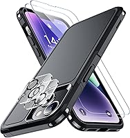 Vista 1 de SPIDERCASE Funda para iPhone 14/iPhone 15, [protección de grado militar de 15 pies] Paquete de 2