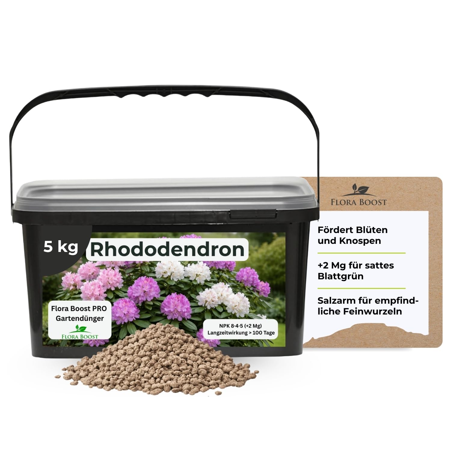 Flora Boost PRO Rhododendron Dünger Langzeitwirkung 5 kg