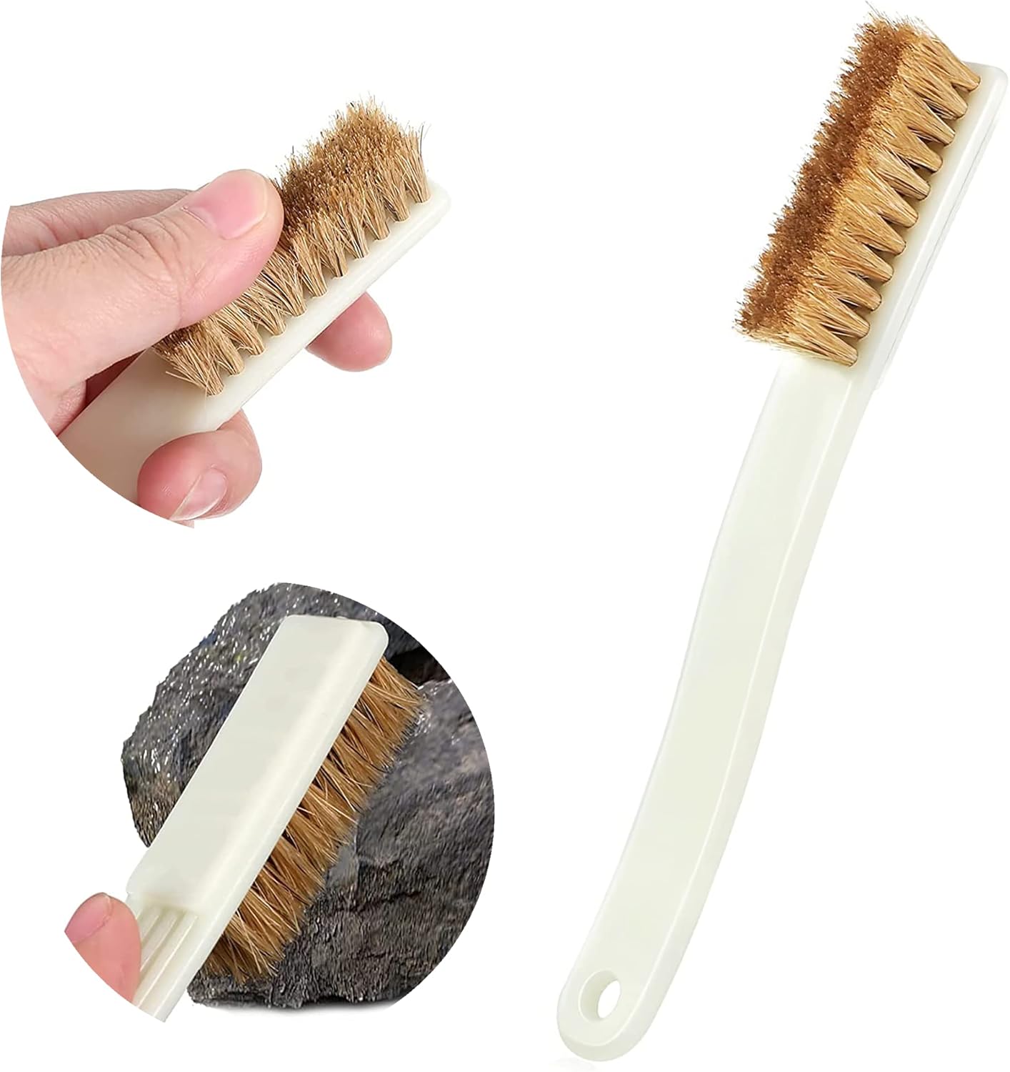 1Pcs Climbing and Bouldering Brush with 4 Rows Thick Boar's Hair