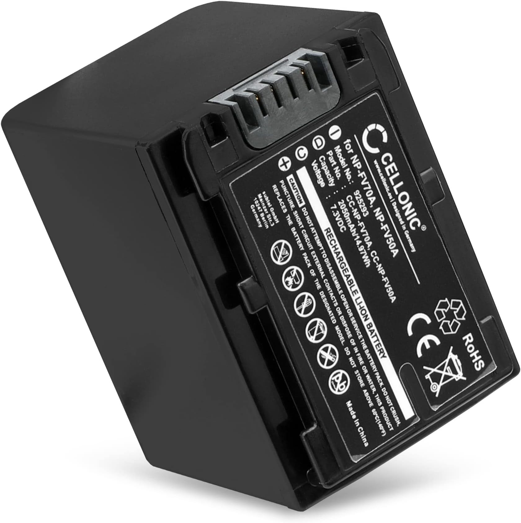 Batteria NP-FV70 Per Fotocamera Sony FDR-AX53 AX700 AX100 HX ... Di Più - Foto 11