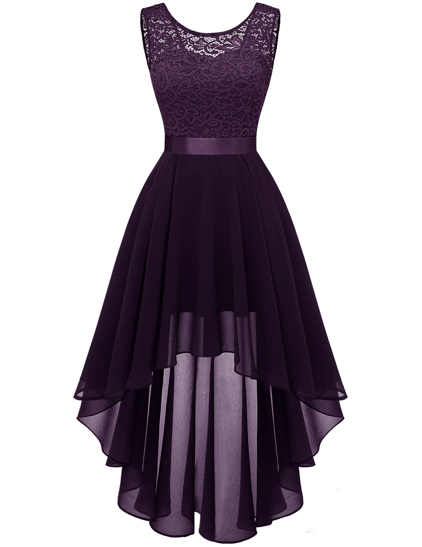 BeryLove Lace Hi Low Dress