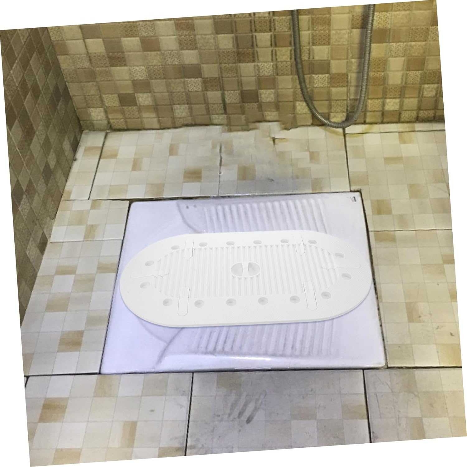 PRETYZOOM Squatting Pan Deodorizer Lid Toilet Cover Lid Odor Blocking Squatting Seat Cover