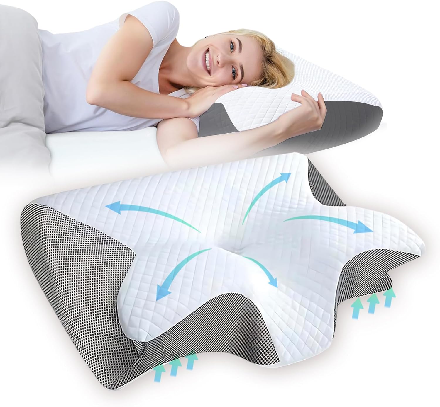 Almohada Cervicales y Cuello