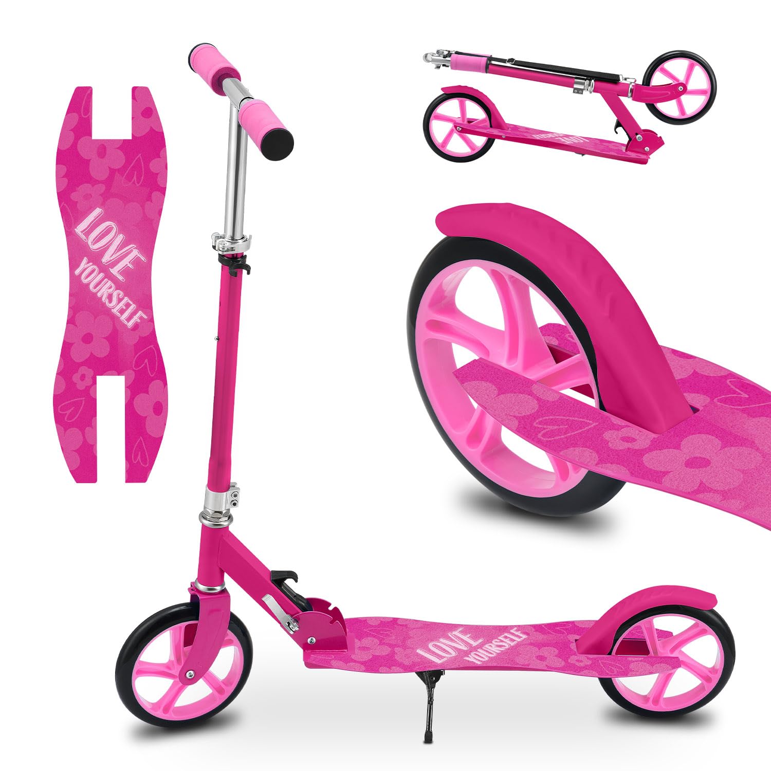 ArtSport Trottinette de Ville avec Roues Big Wheel et Sangle de Transport – pour Les Enfants à partir de 3 Ans – 4 modèles