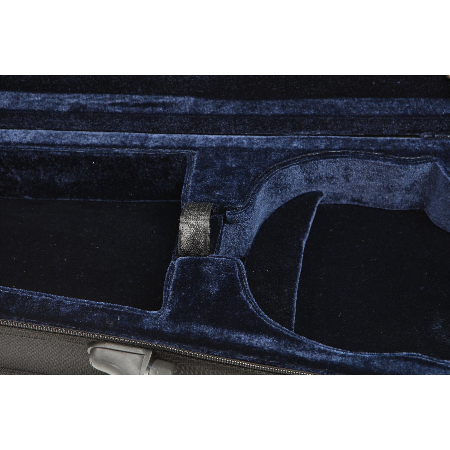 Pacato Vinci Violinkoffer 3/4 schwarz/blau