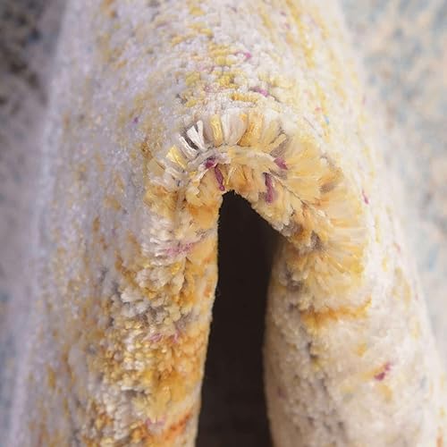 Miniatura 8 de Unique Loom Colección Deepa Alfombra de área, Whane (Runner 2 pies 6 pulgadas x 12 pies 0 pulgadas, multicolor  azul)