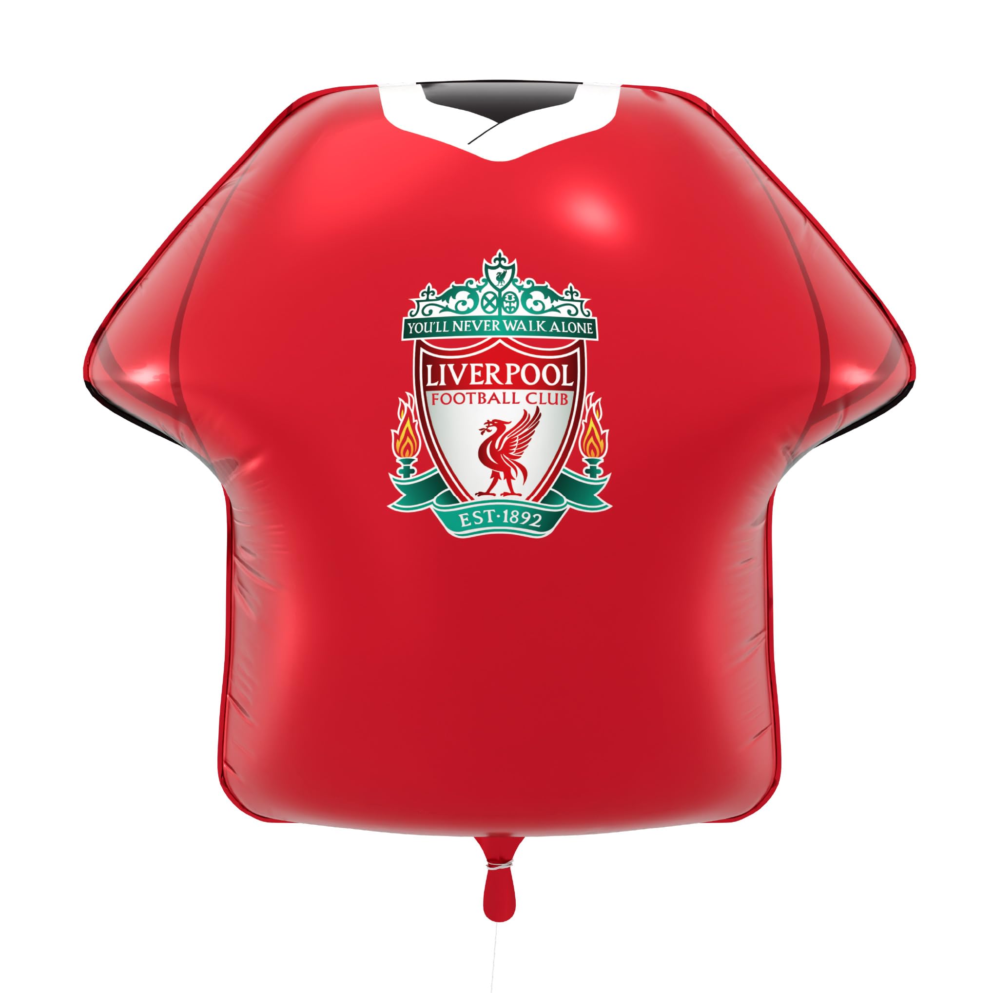 FC Jersey Foil Balloons - Officially Licensed Party Decorations, 52 x 53 cm (Liverpool 1), Red