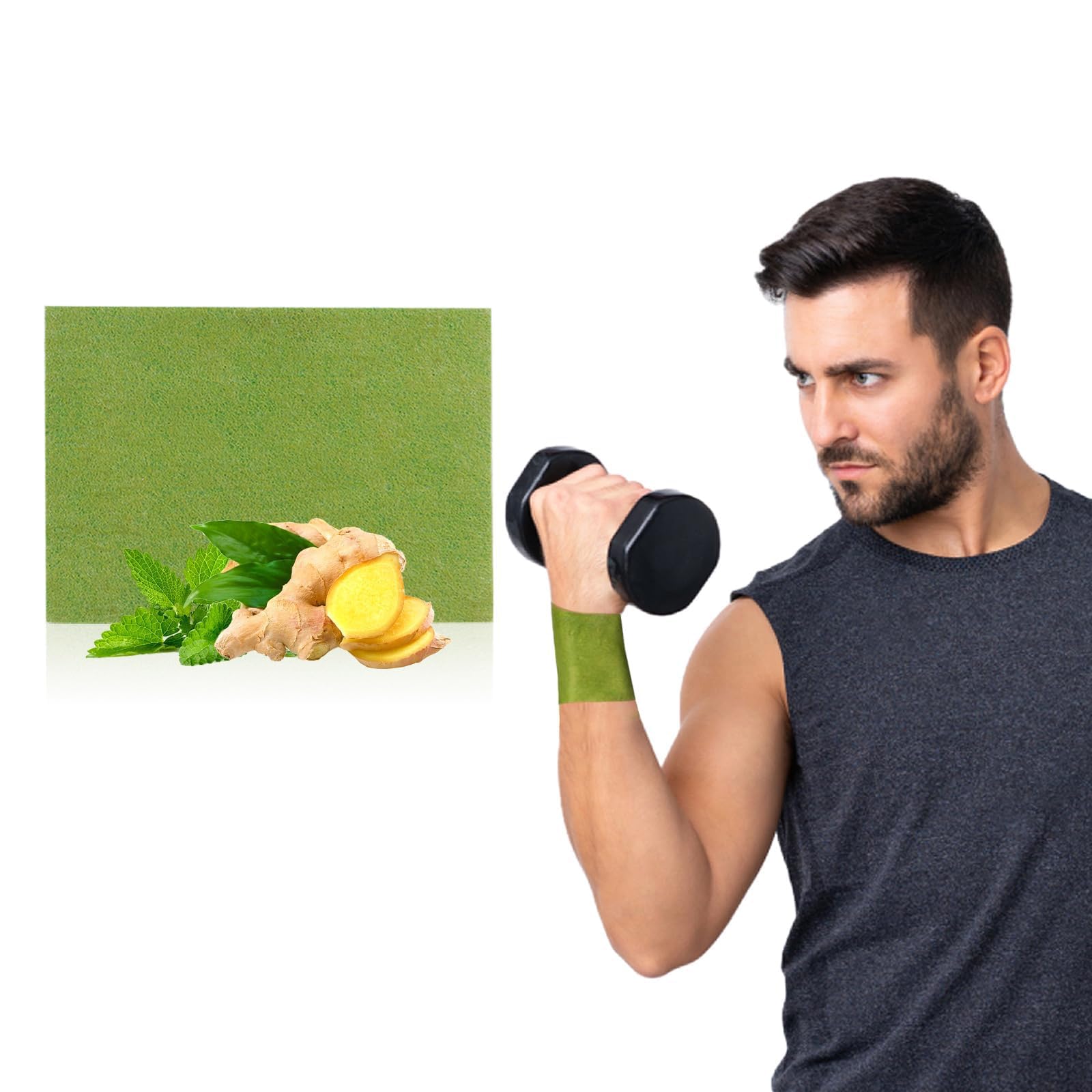 ishancare Pain Patches, 24 Count Fast Acting Heat Patches, 8 Hour Deep Soothing for Joint Soreness, Knee, Back, Neck, Shoulder with Natural Warming Herbal Plaster