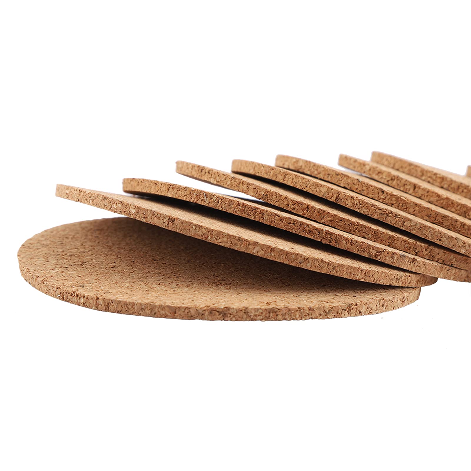 Haofy Posavasos de Madera 200 Uds para Protección Térmica y Antideslizante Mesa Oficina Hogar para Tazas Café, Desayunos Diarios, Reuniones en Casa, Regalos de Boda
