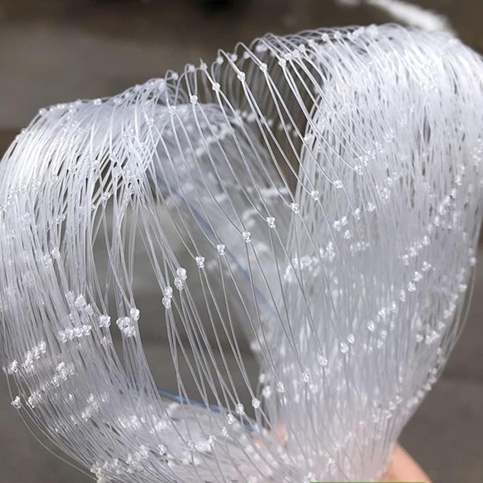 Oracra White Anti Bird Netting for Fruit & Vegetable Protection, Transparent Pond Netting, Butterfly Netting Plant Prevention Mesh for Trees Bushes(3x3m/10x10ft)